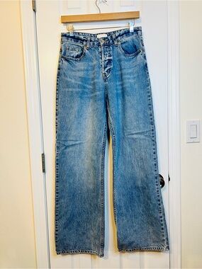 H&M Blue Acid Wash Denim Jeans